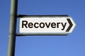 Road to recovery Royalty Free Stock Photo