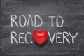Road to recovery Royalty Free Stock Photo