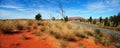 Road to Red rock of Alice Spring, Yulara, Mutitjulu