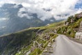 Road to Rohtang pass. Royalty Free Stock Photo