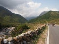 Road to Sapa in Vietnam Royalty Free Stock Photo