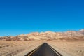 Road to scenic Artists Drive in Death Valley National Park, Cali Royalty Free Stock Photo