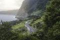 Road to Seixal, small town in Madeira