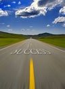 Road to Success Royalty Free Stock Photo