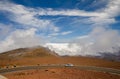 Road to the summit of haleakala