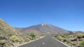 Road to Teide vulcano in Tenerife, Canary Island, Spain