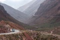 Road to Ticlio in Peru