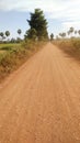 Road to Tonle Sap Lake