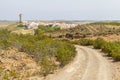 Road to Vila do Bispo Village Royalty Free Stock Photo