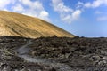 Road to vulcano Caldera Blanca