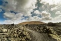 Road to vulcano Caldera Blanca