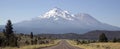 Road to the Wilderness of Mount Shasta California Royalty Free Stock Photo