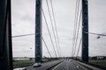 Road traffic on a german autobahn