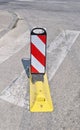 Road Traffic Safety Barrier Royalty Free Stock Photo