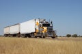 Road Train Royalty Free Stock Photo