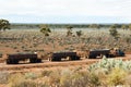 Road Train - Australia Royalty Free Stock Photo