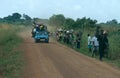 Road transport in Uganda.