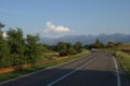 Road in Transylvania, Romania Royalty Free Stock Photo