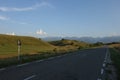 Road in Transylvania, Romania Royalty Free Stock Photo