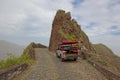 Road trip on island of Santo Antao, Cape Verde