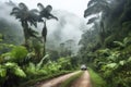 a road trip through the lush jungles and rainforests of south america