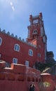 Red building of da pena castle