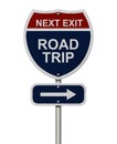 Road Trip Sign Royalty Free Stock Photo