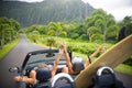 Hawaii road trip Royalty Free Stock Photo