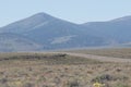 Road tucked away in the Desert Royalty Free Stock Photo