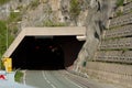 Road tunnel. Royalty Free Stock Photo