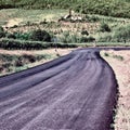 Road in Tuscany Royalty Free Stock Photo