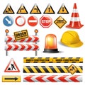 Road under construction Royalty Free Stock Photo