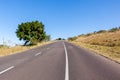 Road Uphill Blue Sky