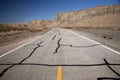 Road in the USA, south desert Utah