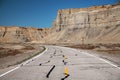 Road in the USA, south desert Utah