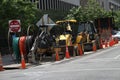 Road vehicles on the streets of Washington