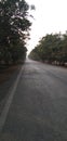 Korba to Bilaspur road Hardi Bazar Royalty Free Stock Photo