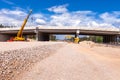 Road and viaduct construction