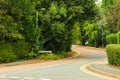 Road view in an english town