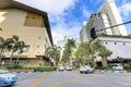 Road view beside Greenbelt Shopping Mall taken in Esperanza St, Royalty Free Stock Photo