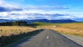 Road in Waitaki Valley, New Zealand