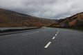 Road in Wales . Royalty Free Stock Photo