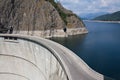 Road on water dam