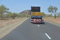 Road work in Kimberley Western Australia