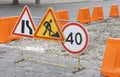 Road works