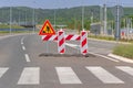 Road Works Sign Royalty Free Stock Photo