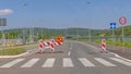 Road Works Street Sign Royalty Free Stock Photo