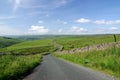 A road in the Yorkshire Dales Royalty Free Stock Photo