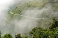 Road in Yungas, Bolivia