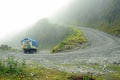 Road in Yungas, Bolivia Royalty Free Stock Photo